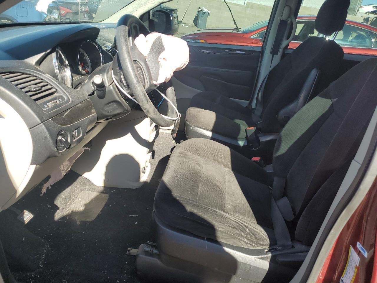 2016 Dodge Caravan VIN 2C4RDGBG0GR400090 Copart auction photo, front end damage thumbnail 7