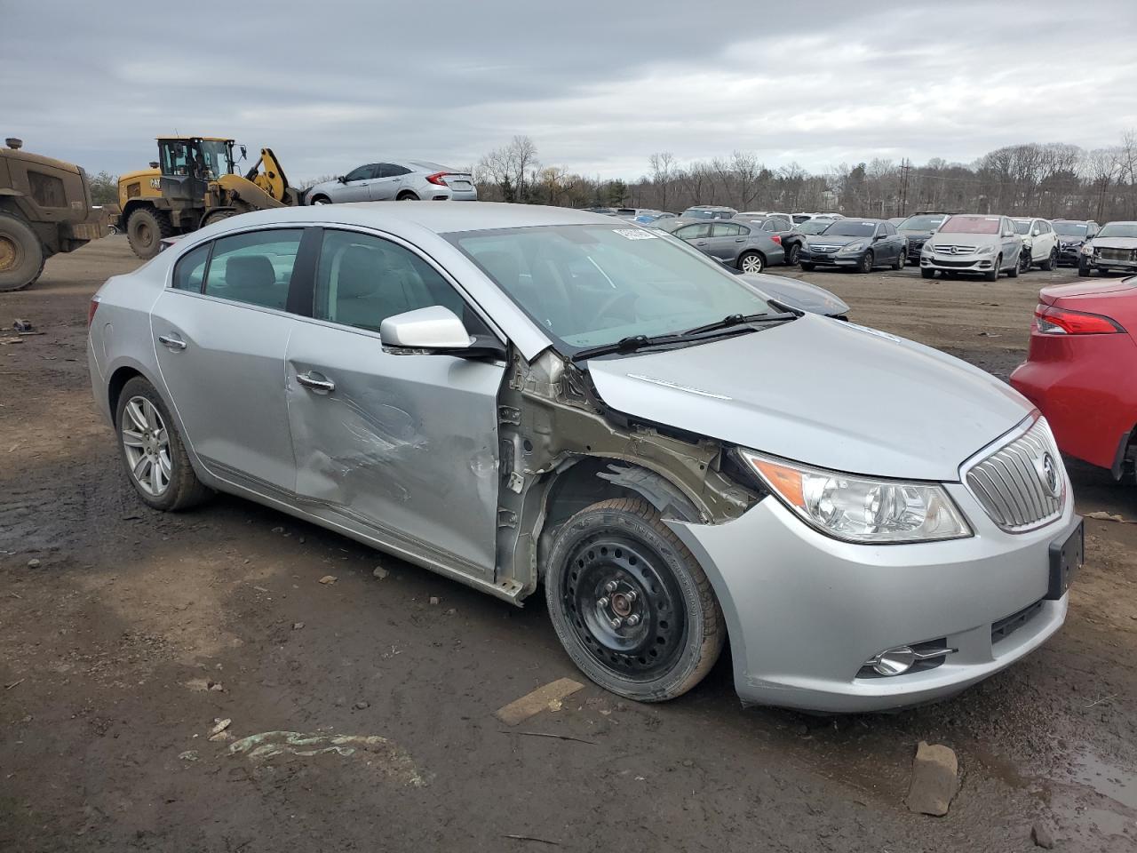 2011 Buick LaCrosse VIN 1G4GC5ED8BF302632 Copart auction photo, side damage thumbnail 4