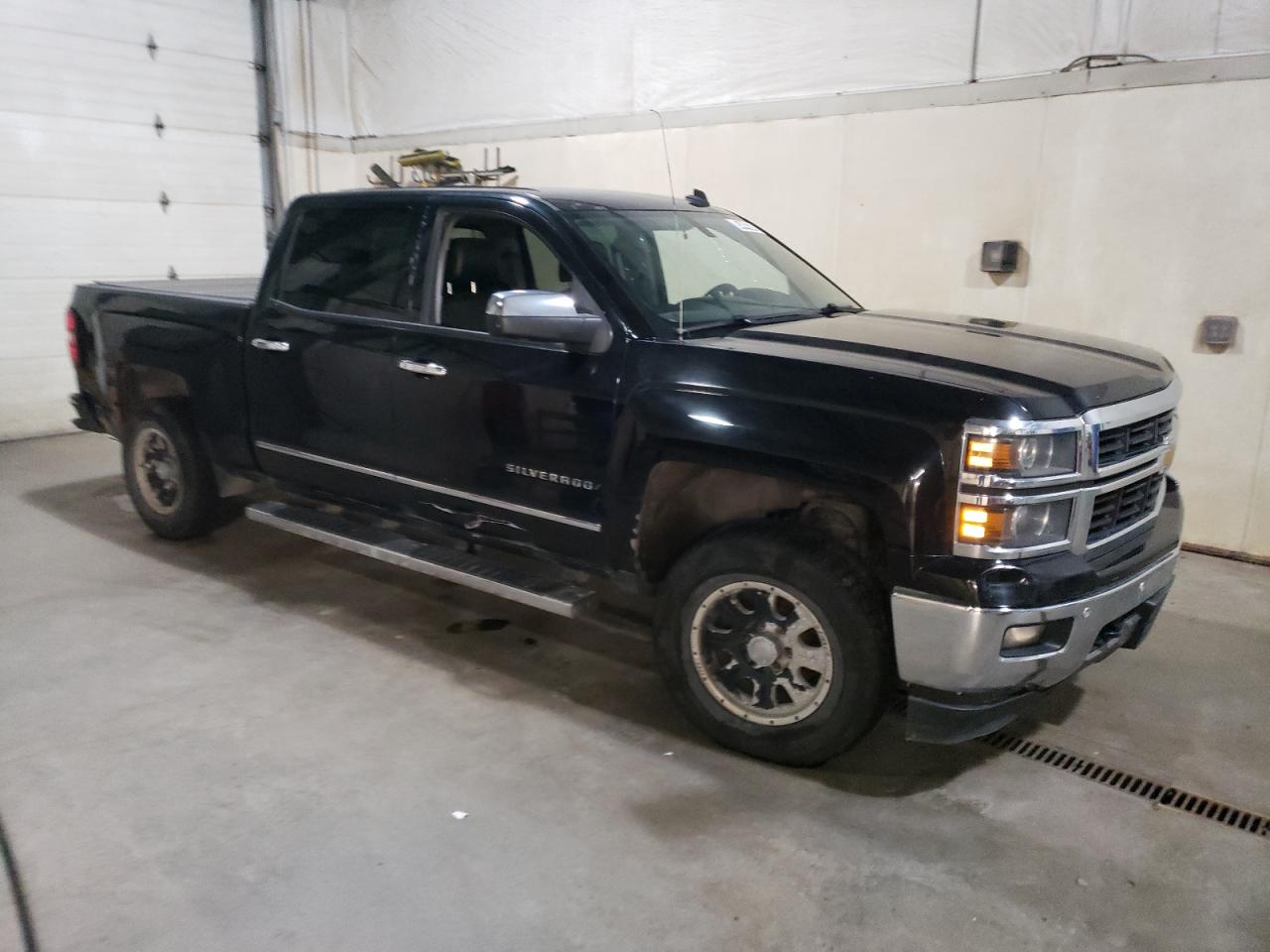 2014 Chevrolet Silverado VIN 3GCUKSEC1EG406690 Copart auction photo, side damage thumbnail 4