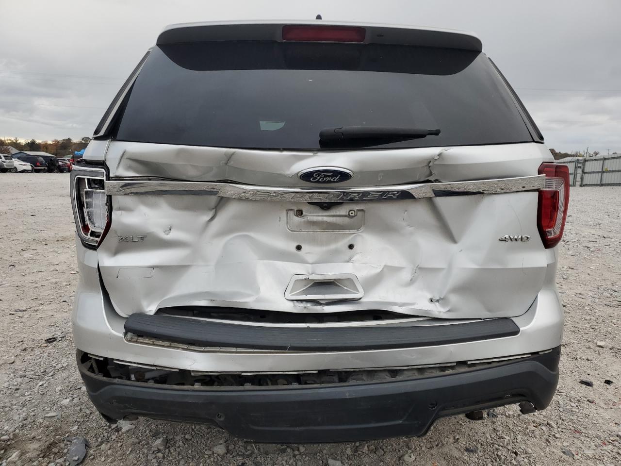 2019 Ford Explorer VIN 1FM5K8D88KGA06312 Copart auction photo, rear end damage thumbnail 6