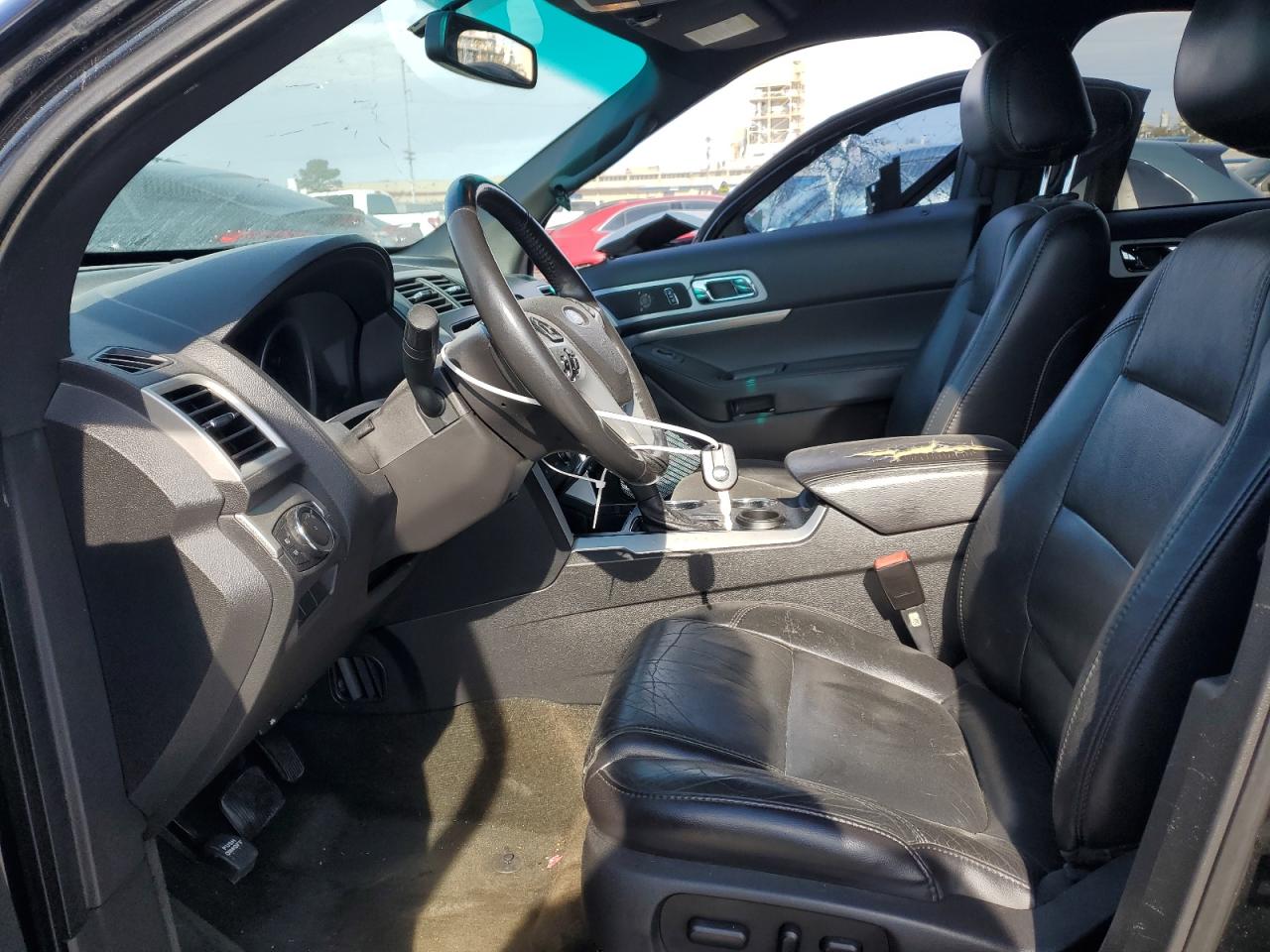 2013 Ford Explorer VIN 1FM5K7D89DGC14759 Copart auction photo, side / front end damage thumbnail 7