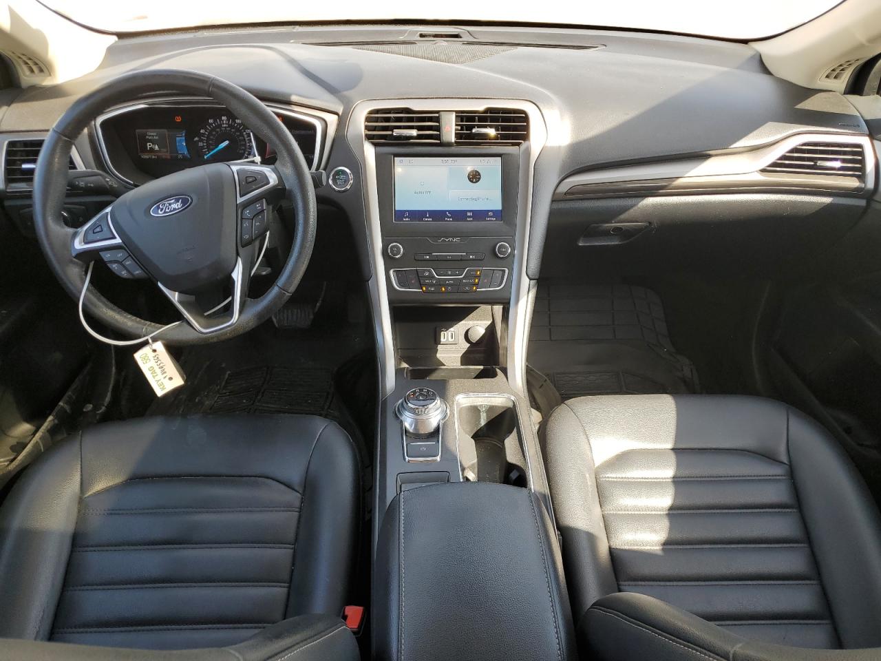 2020 Ford Fusion VIN 3FA6P0CDXLR117180 Copart auction photo, rear end damage thumbnail 8