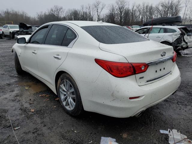 2016 Infiniti Q50 VIN JN1CV7AR9GM250170 Copart auction photo, front end damage thumbnail 2