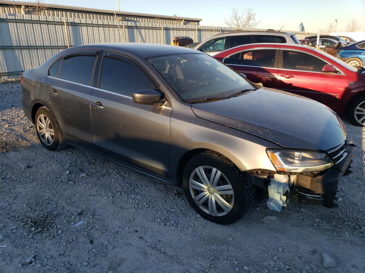2017 Volkswagen Jetta VIN 3VW2B7AJ5HM311366 Copart auction photo, front end damage thumbnail 4