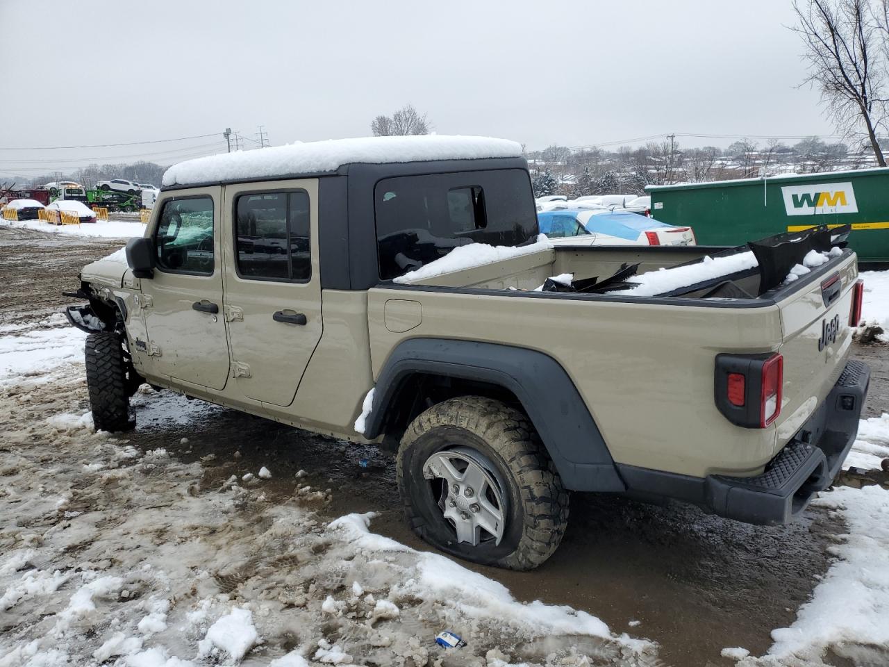 2020 Jeep Gladiator VIN 1C6HJTAG4LL193230 Copart auction photo, front end / minor dent/scratches damage thumbnail 2