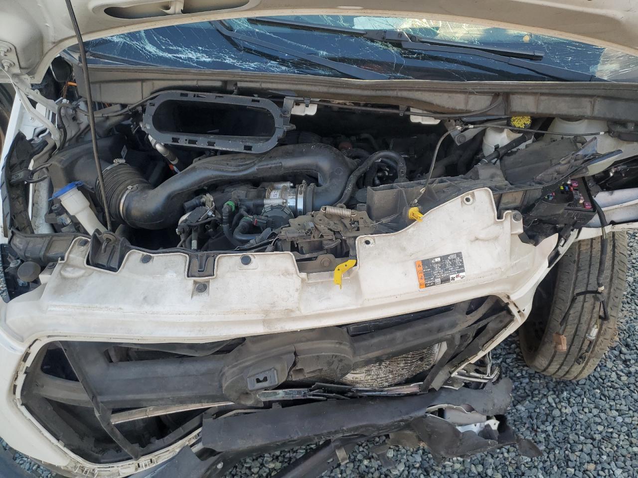 2020 Ford Transit VIN 1FTBR1C86LKA58855 Copart auction photo, all over damage thumbnail 12