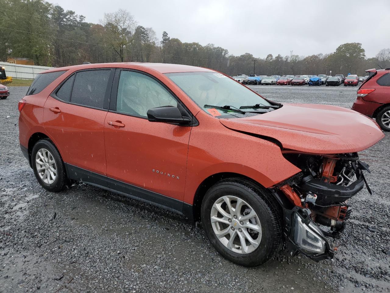 2020 Chevrolet Equinox VIN 2GNAXSEV5L6107631 Copart auction photo, front end damage thumbnail 4