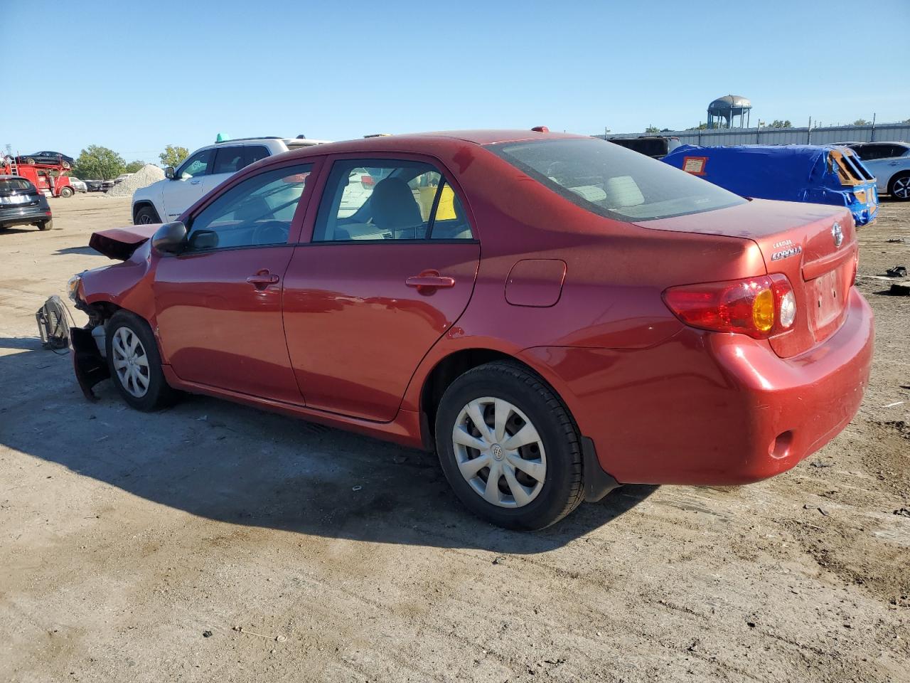 2009 Toyota Corolla VIN JTDBL40E399059426 Copart auction photo, front end damage thumbnail 2