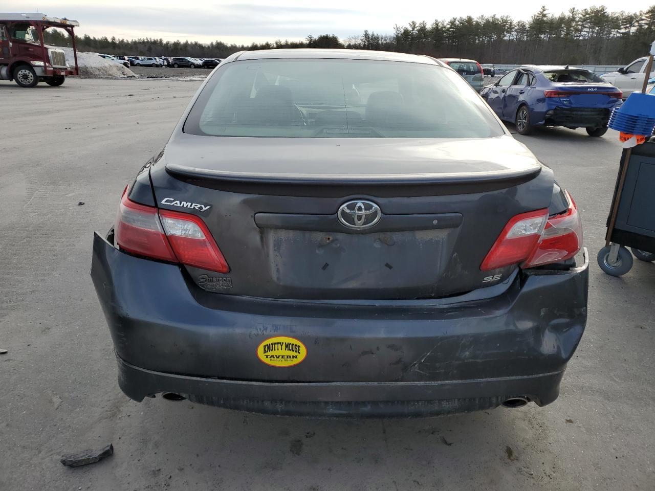 2009 Toyota Camry VIN 4T1BK46K69U086158 Copart auction photo, rear end / minor dent/scratches damage thumbnail 6