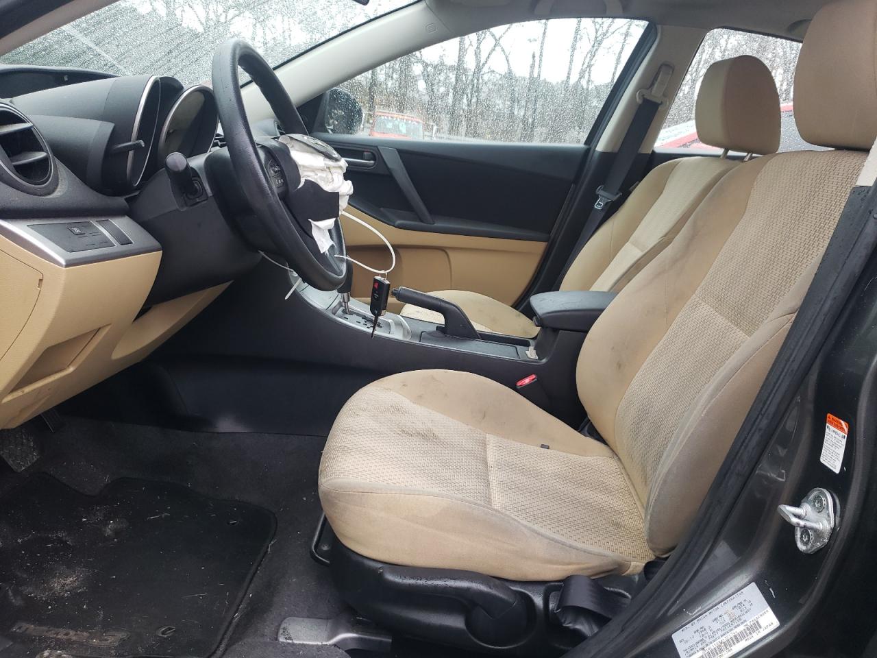 2010 Mazda 3 VIN JM1BL1SG9A1351744 Copart auction photo, front end / all over damage thumbnail 7