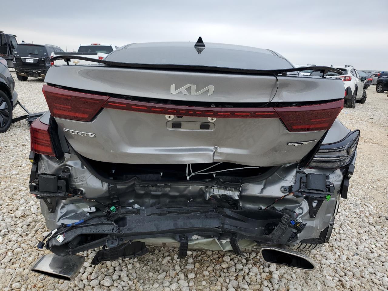 2024 KIA Forte VIN 3KPF44AC6RE710541 Copart auction photo, rear end damage thumbnail 6