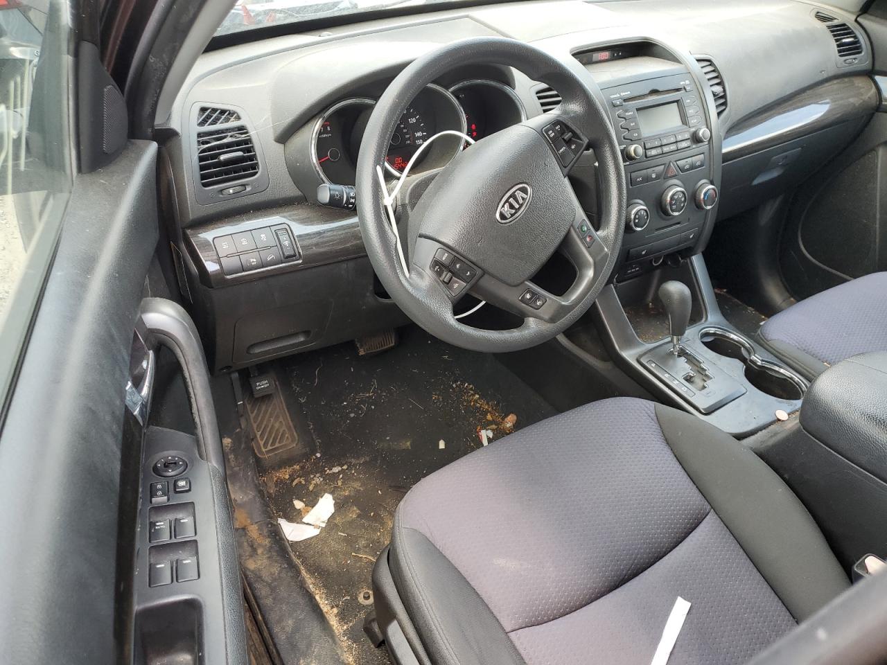 2012 KIA Sorento VIN 5XYKT3A66CG220567 Copart auction photo, side / minor dent/scratches damage thumbnail 8