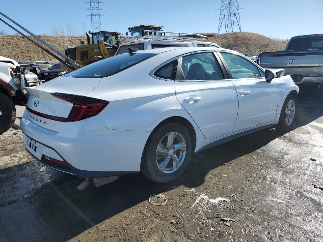 2020 Hyundai Sonata VIN 5NPEG4JA3LH030522 Copart auction photo, front end damage thumbnail 3