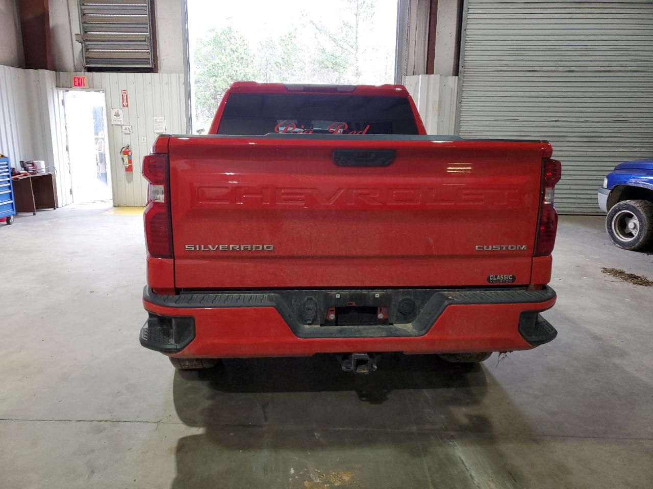 2023 Chevrolet Silverado VIN 3GCPABEK6PG191480 Copart auction photo, front end / side damage thumbnail 6