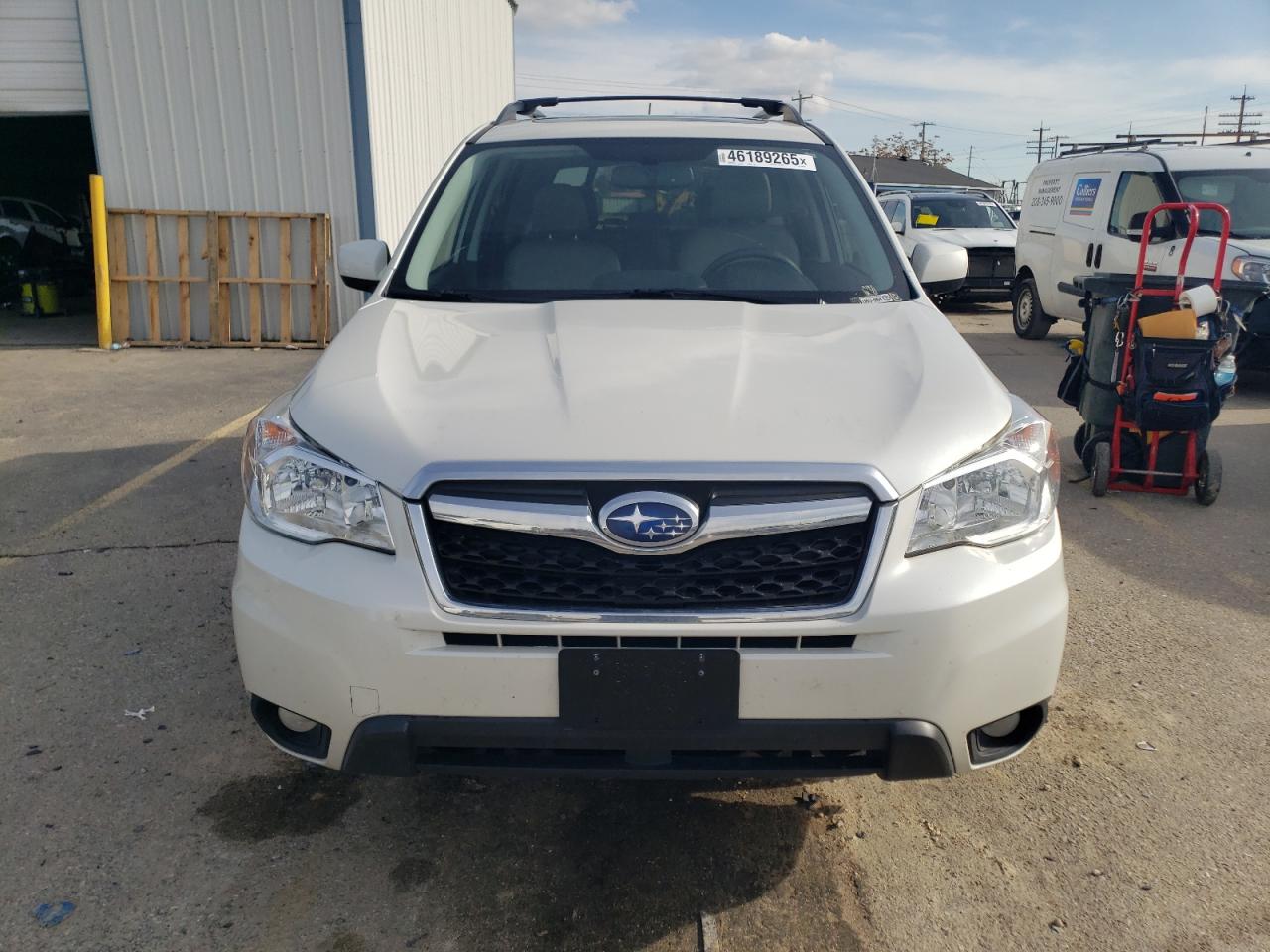 2015 Subaru Forester VIN JF2SJAKC5FH841956 Copart auction photo, rear end damage thumbnail 5