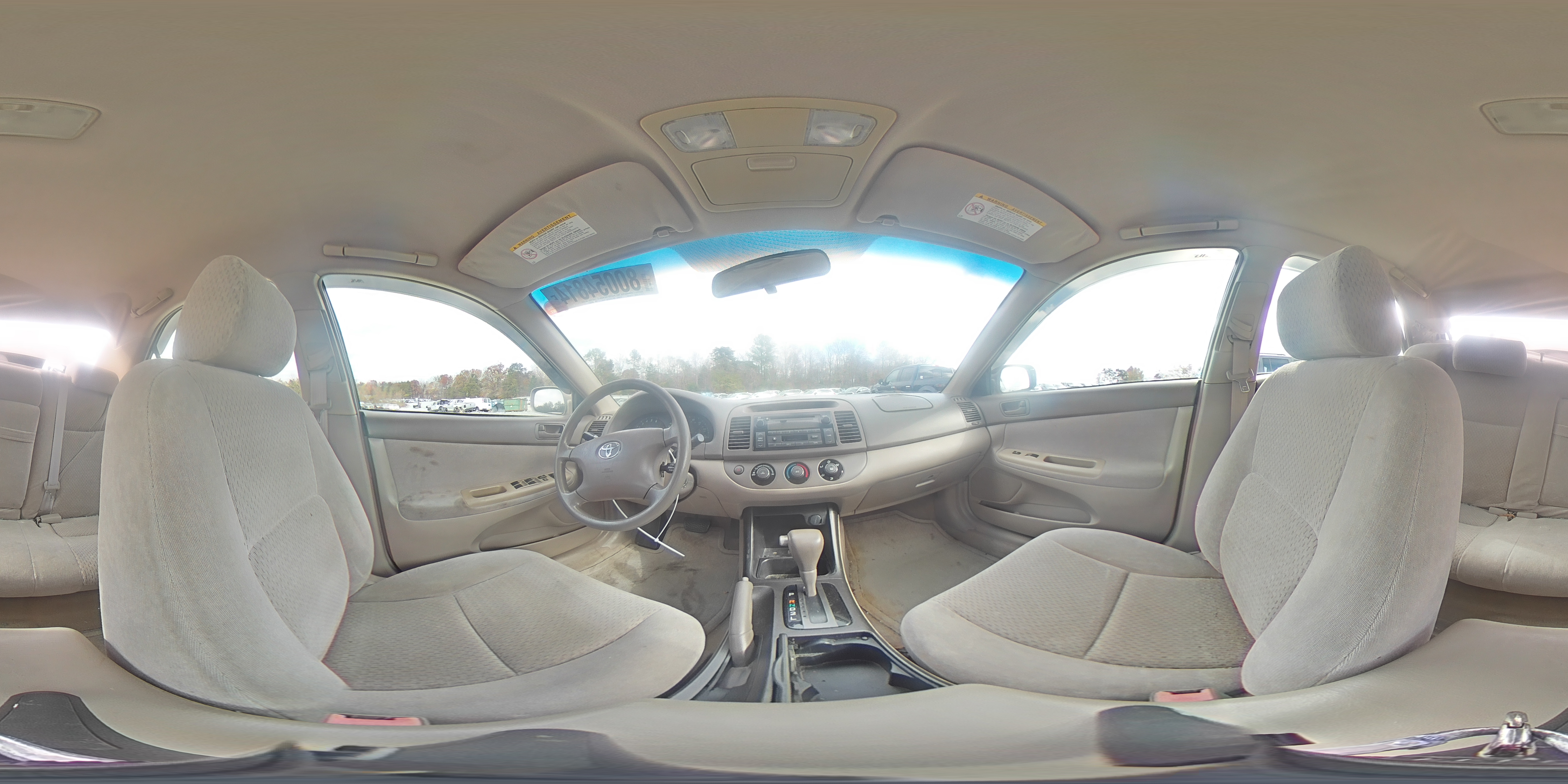 2002 Toyota Camry VIN 4T1BE32K82U090838 Copart auction photo, all over damage thumbnail 13