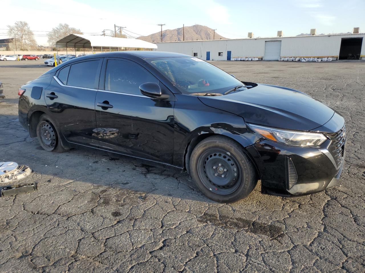 2024 Nissan Sentra VIN 3N1AB8BV3RY247332 Copart auction photo, side / undercarriage damage thumbnail 4