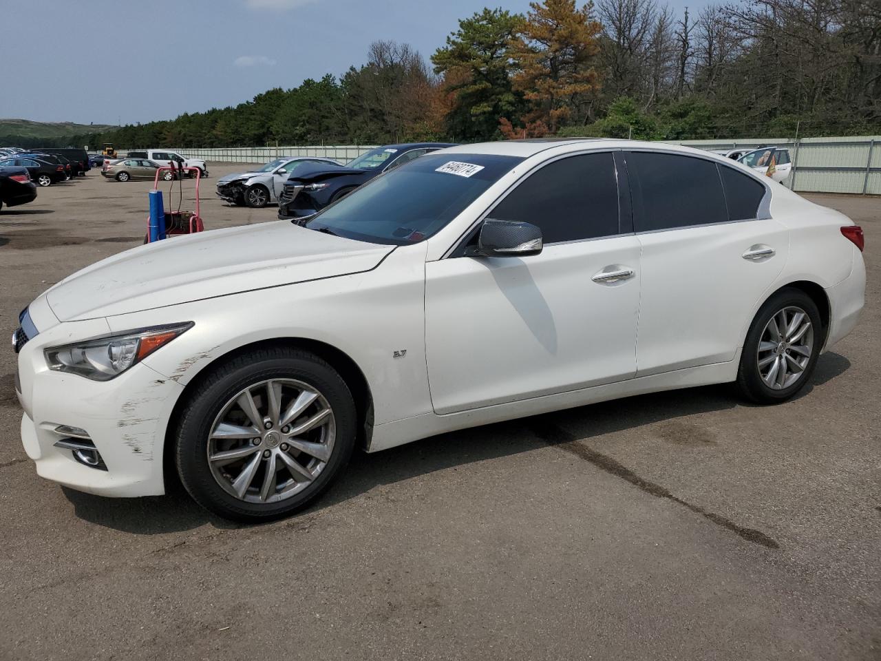 2014 Infiniti Q50 VIN JN1BV7AR8EM703252