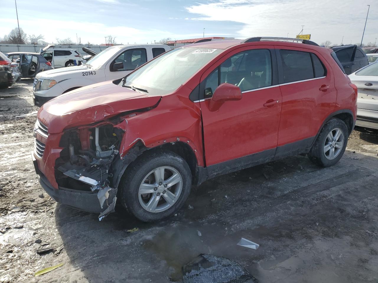 2015 Chevrolet Trax VIN 3GNCJRSB8FL192770