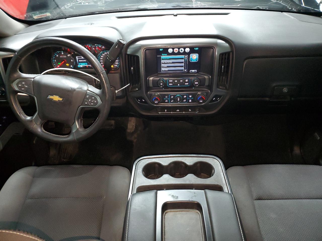2017 Chevrolet Silverado VIN 3GCUKREC7HG144249 Copart auction photo, front end damage thumbnail 8