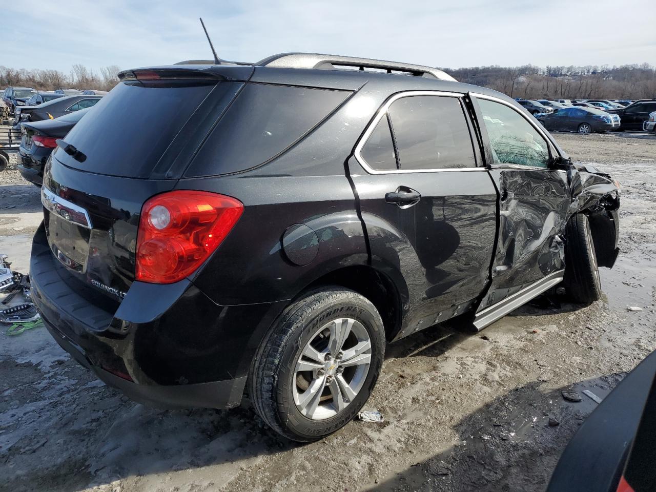 2014 Chevrolet Equinox VIN 2GNALBEK9E6139762 Copart auction photo, side damage thumbnail 3