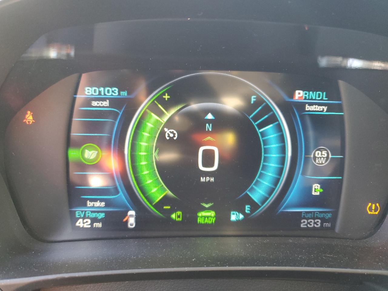 2017 Chevrolet Volt VIN 1G1RB6S53HU100927 Copart auction photo, minor dent/scratches damage thumbnail 9