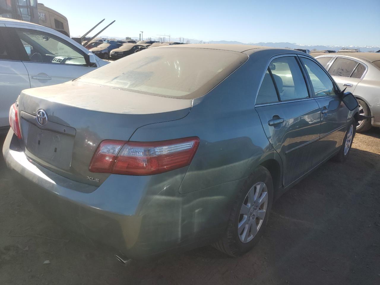 2007 Toyota Camry VIN JTNBE46KX73028855 Copart auction photo, side damage thumbnail 3