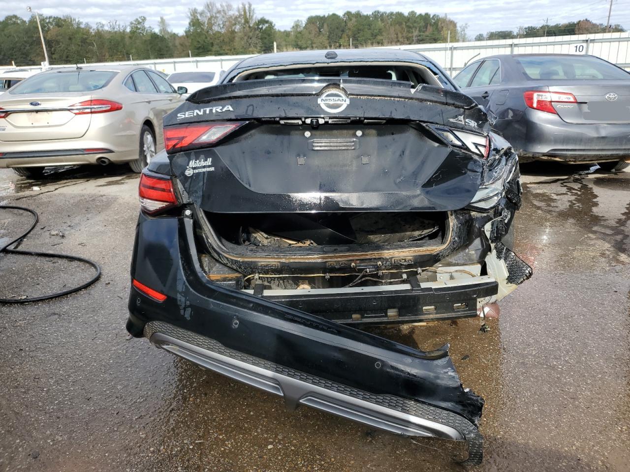 2021 Nissan Sentra VIN 3N1AB8DV1MY332126 Copart auction photo, rear end damage thumbnail 6