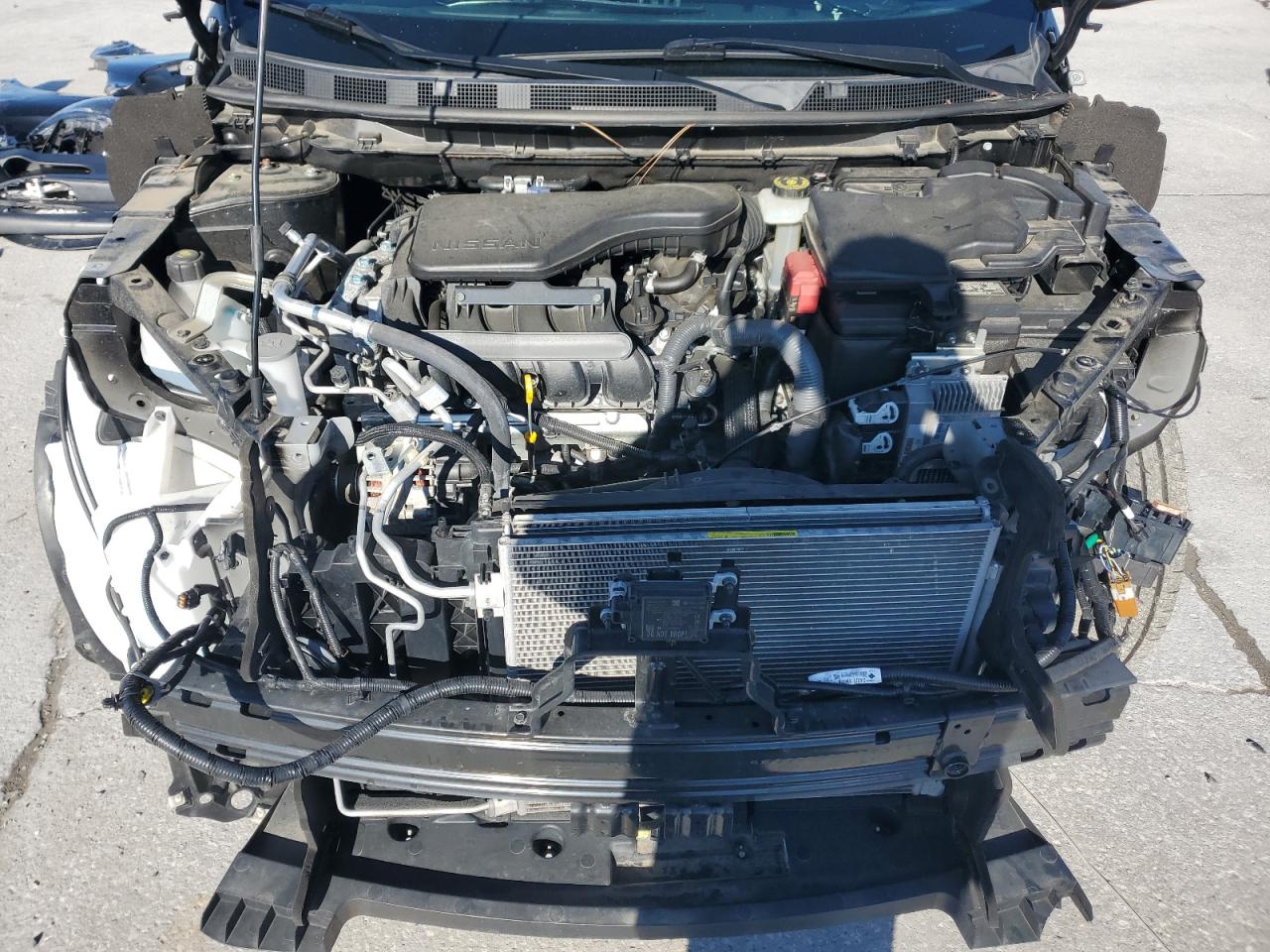 2019 Nissan Rogue VIN JN1BJ1CP0KW520917 Copart auction photo, front end / side damage thumbnail 12