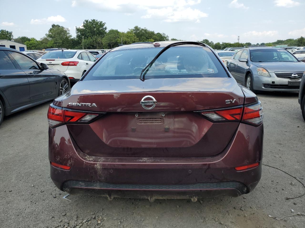 2021 Nissan Sentra VIN 3N1AB8CV5MY267511 Copart auction photo, all over damage thumbnail 6