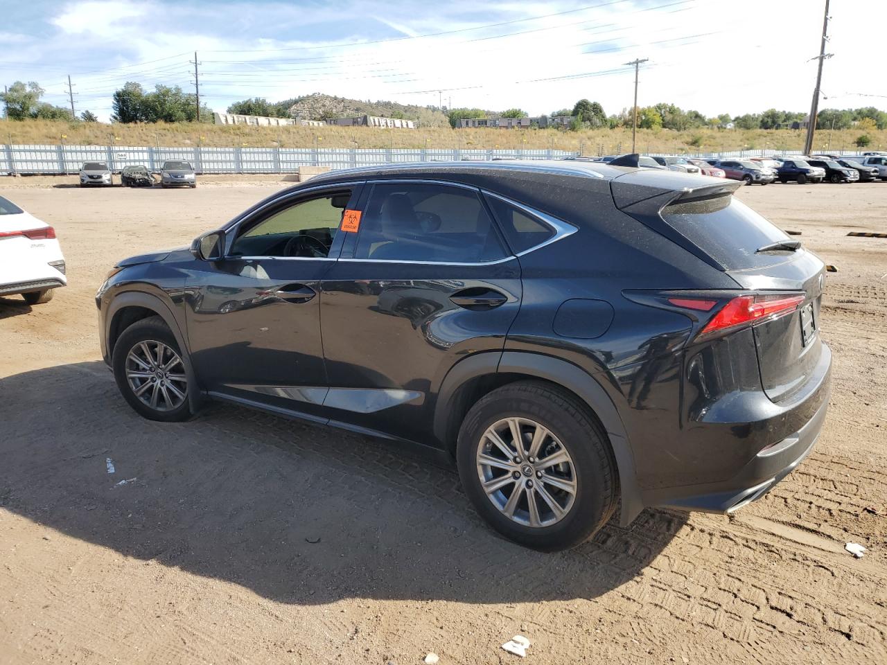 2021 Lexus NX VIN JTJDARDZ7M2239922 Copart auction photo, front end damage thumbnail 2