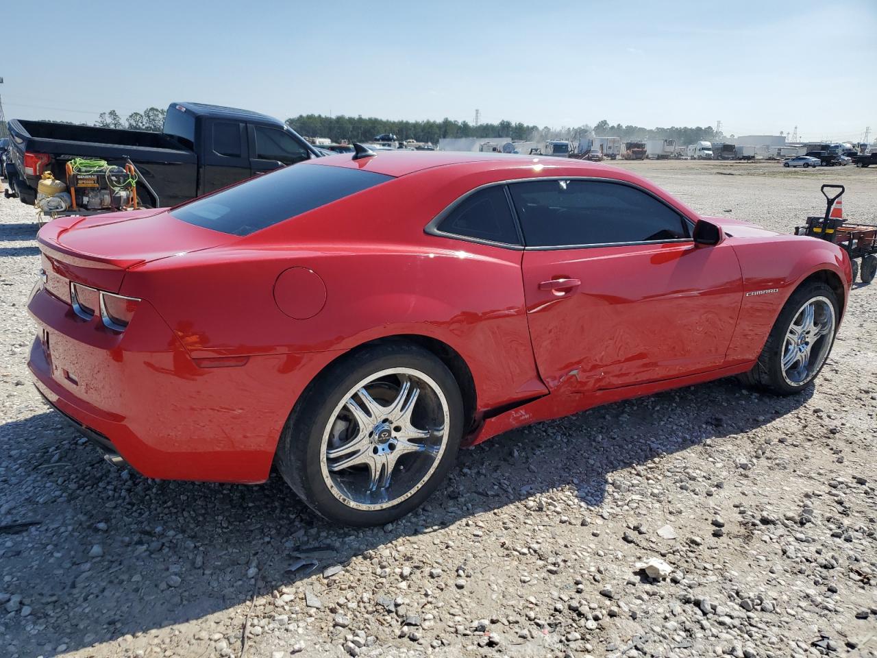2012 Chevrolet Camaro VIN 2G1FB1E31C9191024 Copart auction photo, side / minor dent/scratches damage thumbnail 3
