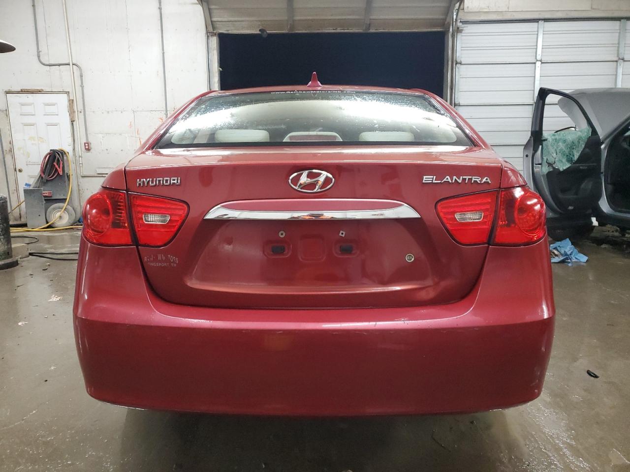 2010 Hyundai Elantra VIN KMHDU4AD6AU941876 Copart auction photo, front end / minor dent/scratches damage thumbnail 6