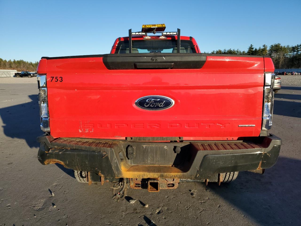 2019 Ford F250 VIN 1FTBF2B66KEF66349 Copart auction photo, rear end / mechanical damage thumbnail 6
