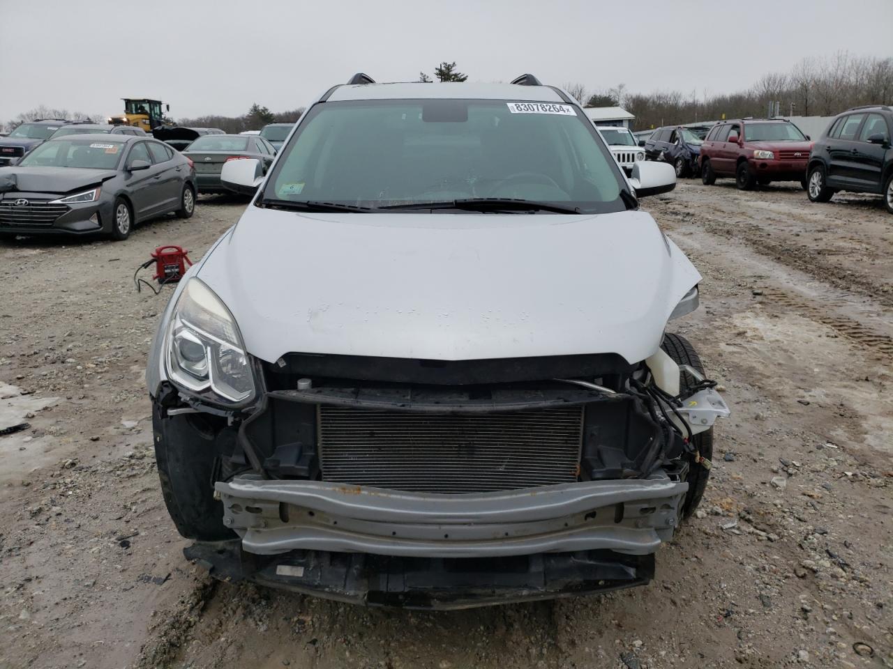 2017 Chevrolet Equinox VIN 2GNFLFEK3H6168661 Copart auction photo, front end / undercarriage damage thumbnail 5