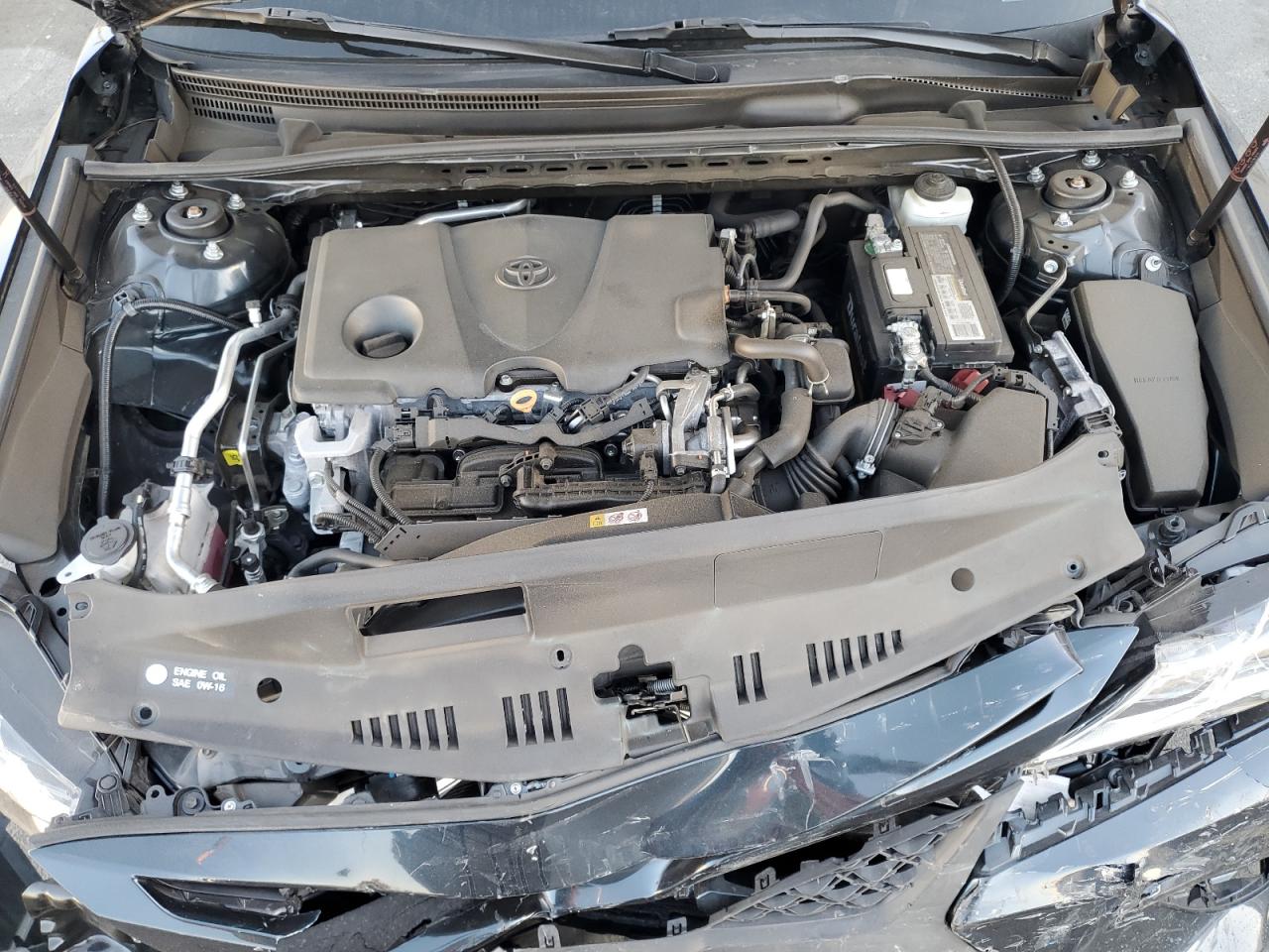 2020 Toyota Camry VIN 4T1G11AK7LU864134 Copart auction photo, front end / rear end damage thumbnail 12
