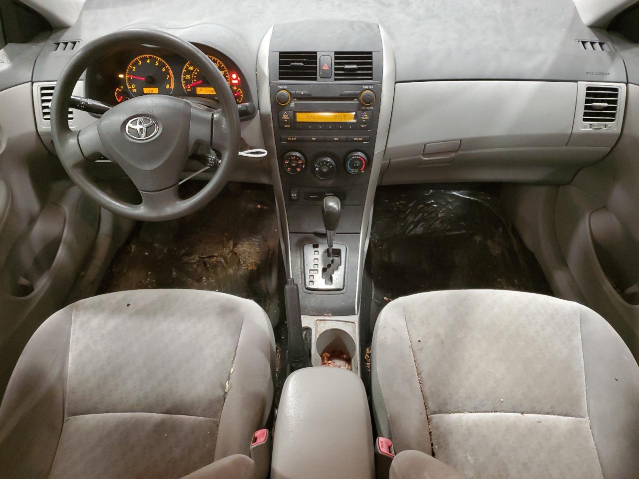 2009 Toyota Corolla VIN JTDBL40E299056727 Copart auction photo, all over damage thumbnail 8