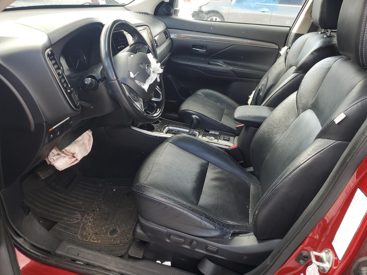 2020 Mitsubishi Outlander VIN JA4AZ3A3XLZ023946 Copart auction photo, side / front end damage thumbnail 7