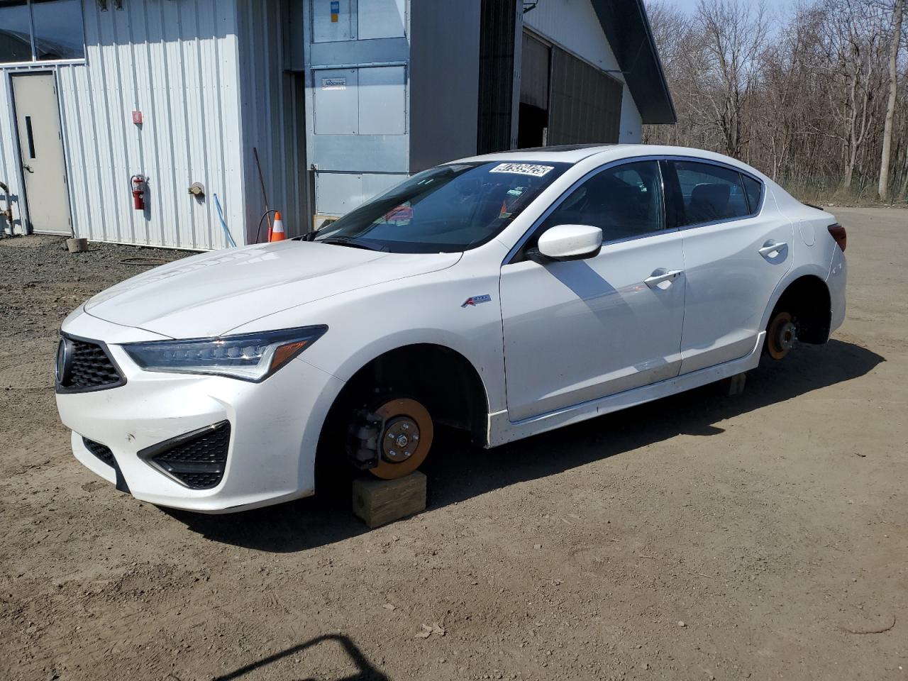 2021 Acura ILX VIN 19UDE2F87MA007895 - Copart auction photo