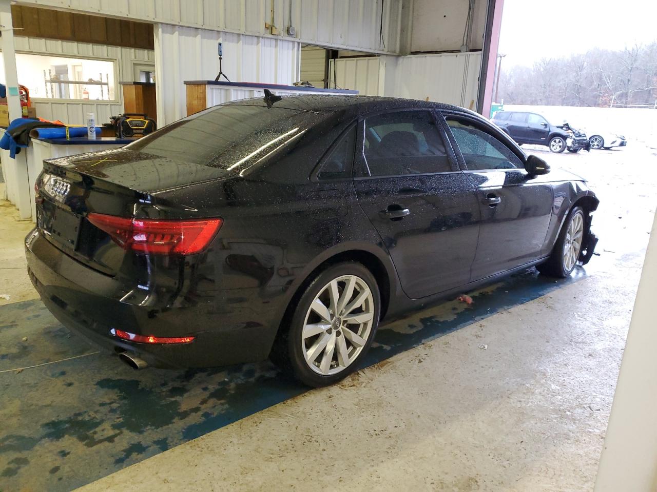 2017 Audi A4 VIN WAUGNAF44HN038679 Copart auction photo, front end damage thumbnail 3