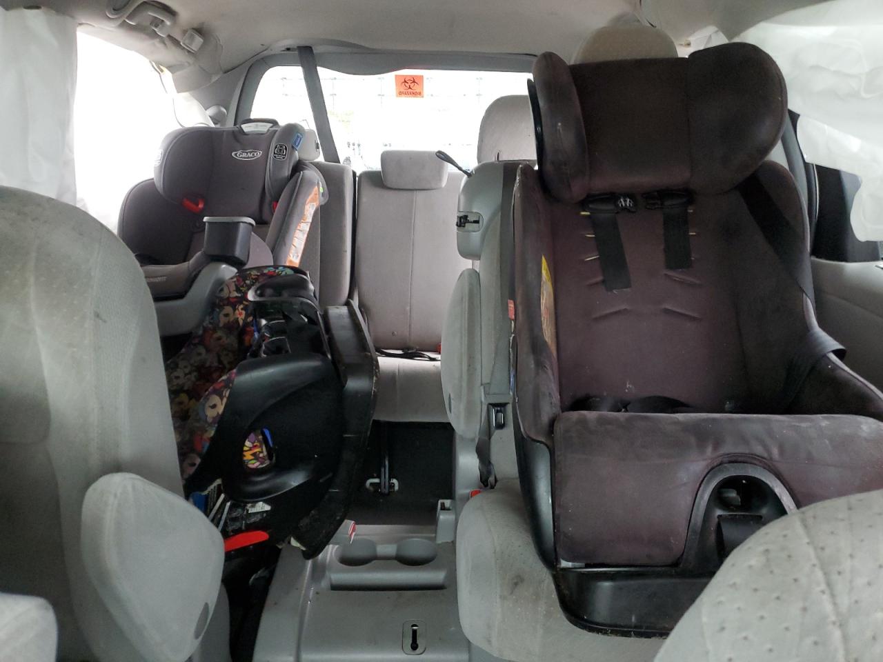 2019 Toyota Sienna VIN 5TDKZ3DC9KS010207 Copart auction photo, front end damage thumbnail 10