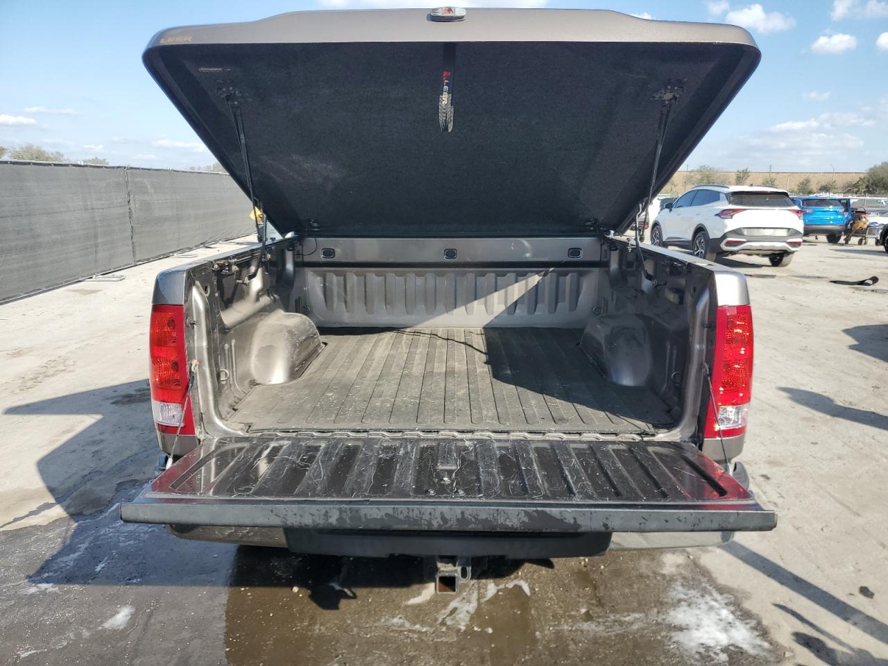 2012 GMC Sierra VIN 3GTP1VE08CG309183 Copart auction photo, front end / side damage thumbnail 6