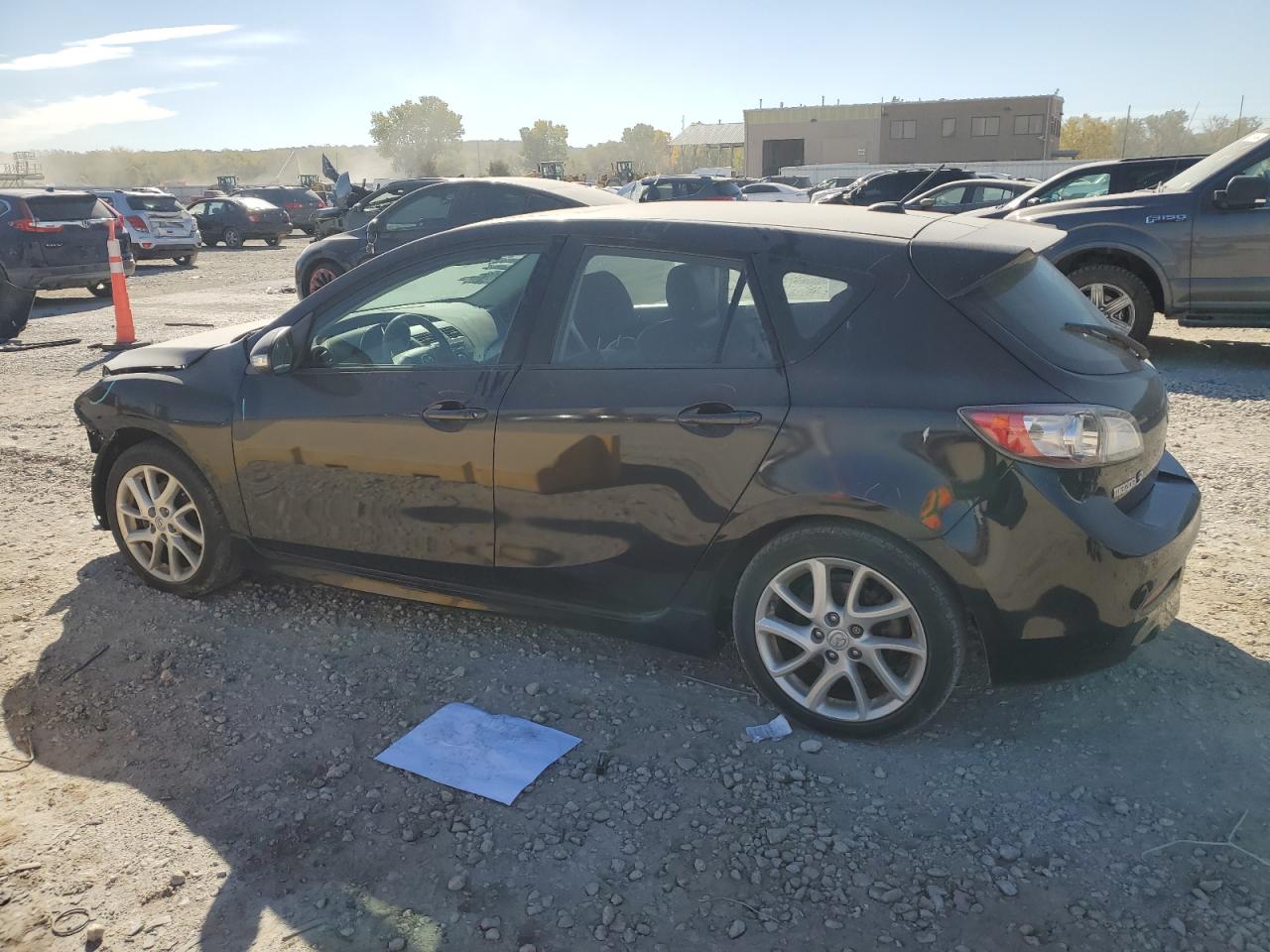 2012 Mazda 3 VIN JM1BL1M58C1528475 Copart auction photo, front end damage thumbnail 2