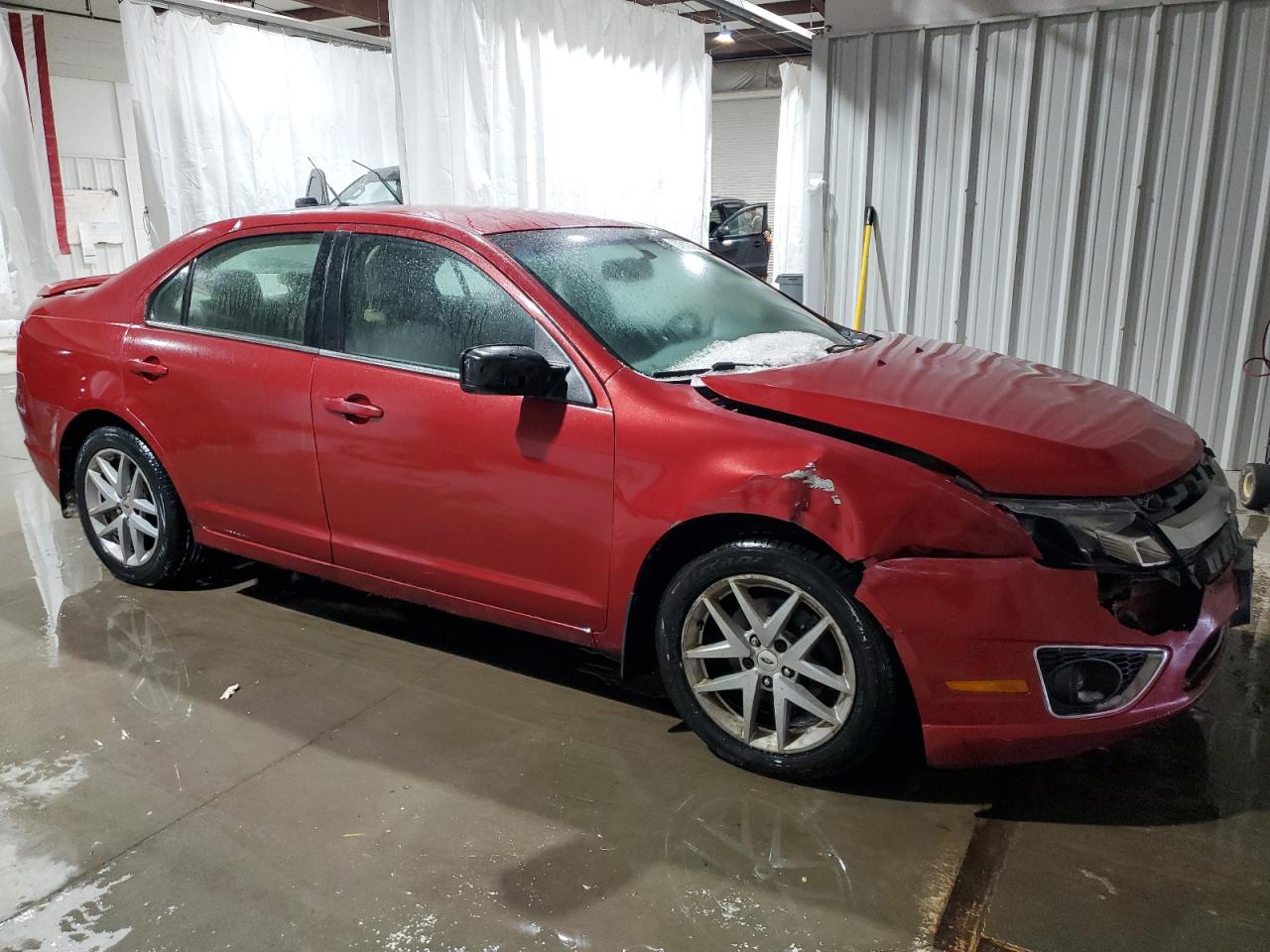 2010 Ford Fusion VIN 3FAHP0JA8AR184696 Copart auction photo, front end damage thumbnail 4