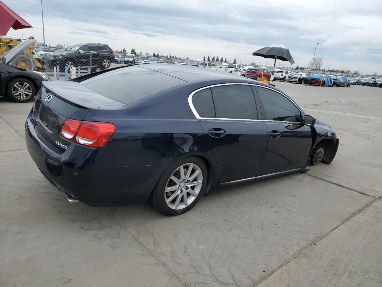 2006 Lexus GS 300 VIN JTHBH96S365011664 Copart auction photo, front end / rear end damage thumbnail 3