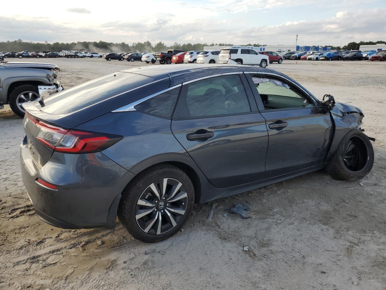 2024 Honda Civic VIN 19XFL1H78RE018811 Copart auction photo, all over / front end damage thumbnail 3