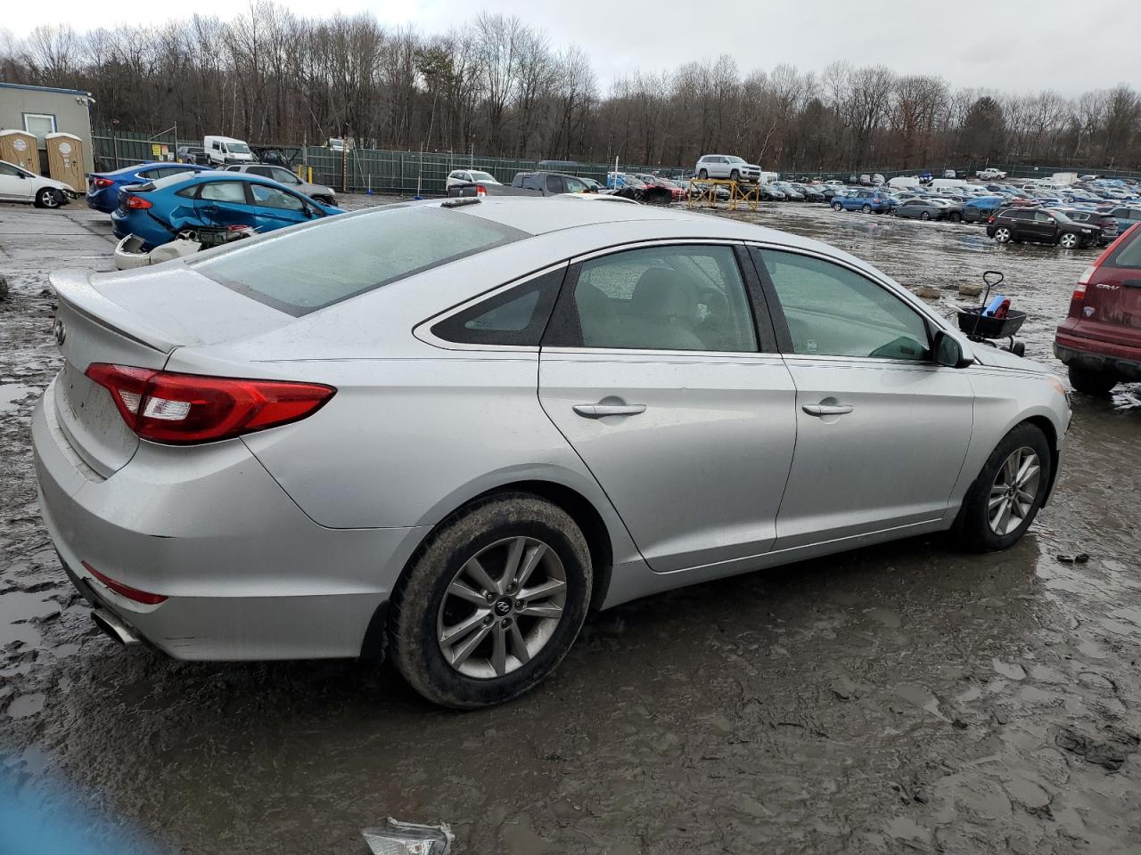 2016 Hyundai Sonata VIN 5NPE24AF9GH369964 Copart auction photo, all over damage thumbnail 3