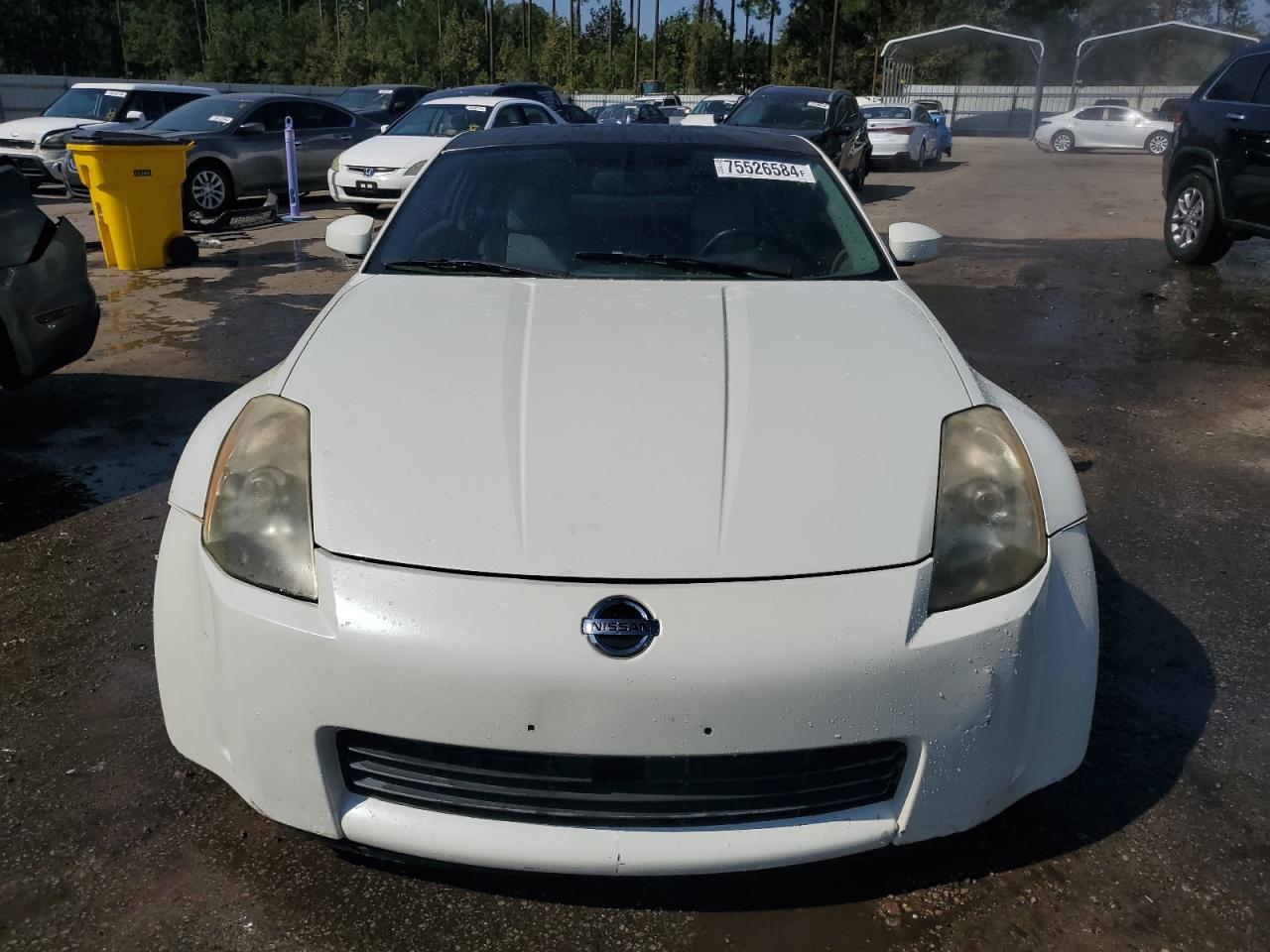 2003 Nissan 350Z VIN JN1AZ34D83T105030 Copart auction photo, rear end damage thumbnail 5