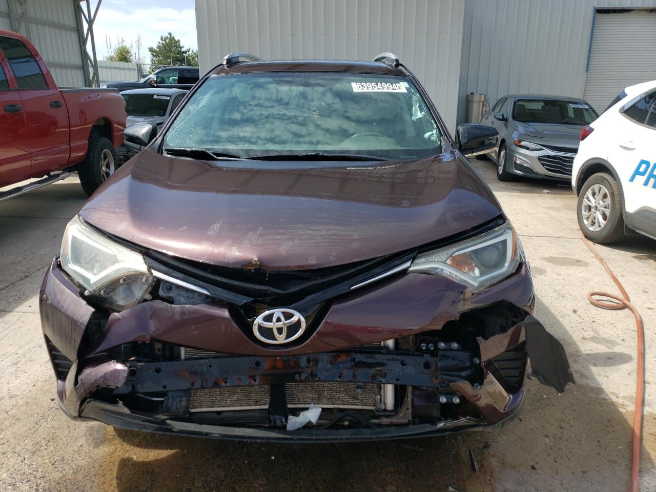 2016 Toyota RAV 4 VIN 2T3ZFREV0GW289952 Copart auction photo, front end damage thumbnail 5