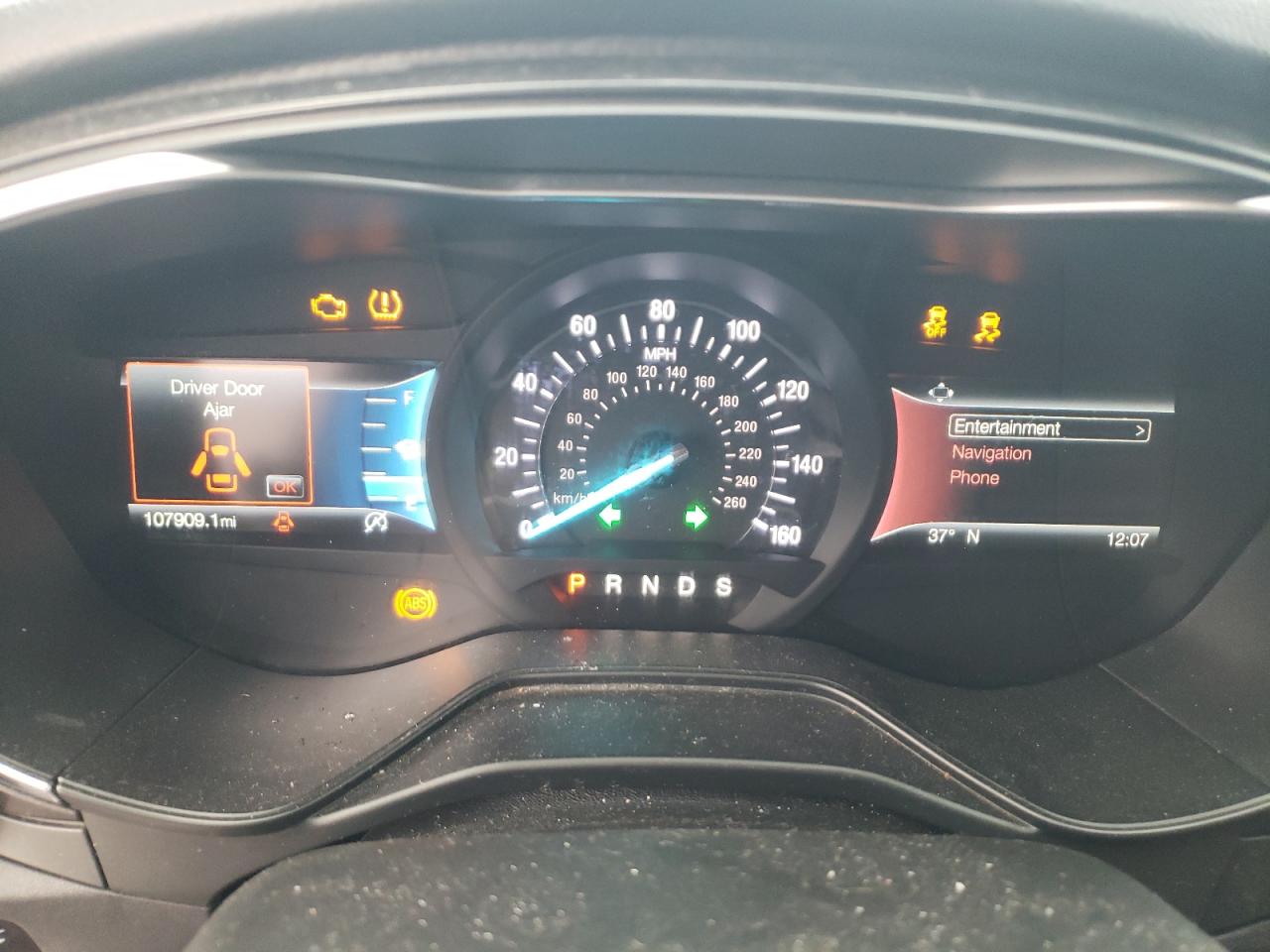 2020 Ford Fusion VIN 3FA6P0K98LR175611 Copart auction photo, undercarriage / front end damage thumbnail 9